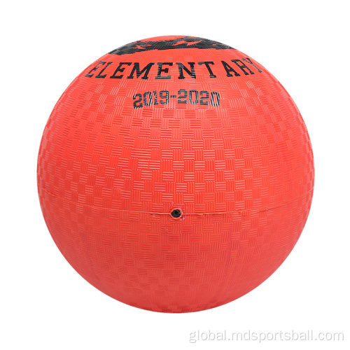 10 Inch Playground Ball 10 inch red rubber ball dodgeball playground ball Manufactory